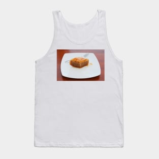 Baklava on White Plate Tank Top